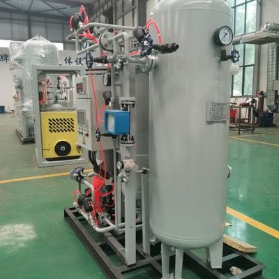 99% বিশুদ্ধতা খাদ্য উৎপাদনের জন্য সম্পূর্ণ স্বয়ংক্রিয় পিএসএ নাইট্রোজেন গ্যাস জেনারেটর