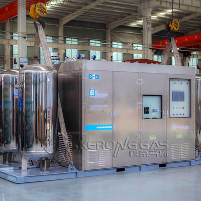 অনলাইন মনিটর সহ স্টেইনলেস স্টীল CO2 গ্যাস গ্যাস বিশুদ্ধকরণ সিস্টেম