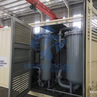 সহজ রক্ষণাবেক্ষণ ISO9001 সঙ্গে মোবাইল টাইপ নাইট্রোজেন গ্যাস উত্পাদন মেশিন