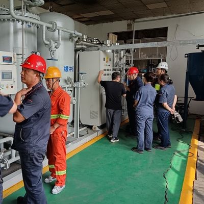 সাইটে 99.9995% নাইট্রোজেন গ্যাস উত্পাদন শুদ্ধিকরণ ঠান্ডা ঘূর্ণিত শীট জন্য