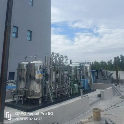 800Nm3/Hr বড় প্রবাহ হার অন সাইট পুনর্ব্যবহারযোগ্য বর্জ্য গ্যাস পুনরুদ্ধার মেশিন