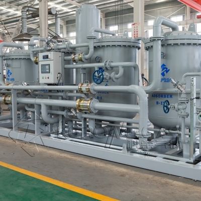 স্কিড মাউন্টেড ডিজাইন 20barG ওয়ার্কিং চাপ লেজার কাটার জন্য নাইট্রোজেন জেনারেটর