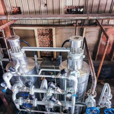 Skid Mounted Design Ammonia Dissociation Unit With Pressure Vessel Rated