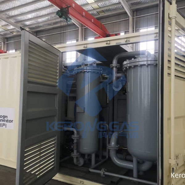 সহজ রক্ষণাবেক্ষণ ISO9001 সঙ্গে মোবাইল টাইপ নাইট্রোজেন গ্যাস উত্পাদন মেশিন