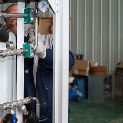 5% ~ 35% নিয়মিত হাইড্রোজেন এবং নাইট্রোজেন গ্যাস মিশুক স্টেইনলেস স্টীল উপাদান 10000Nm3/hr